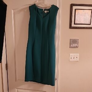 Calvin Klein Collection Teal Midi Dress